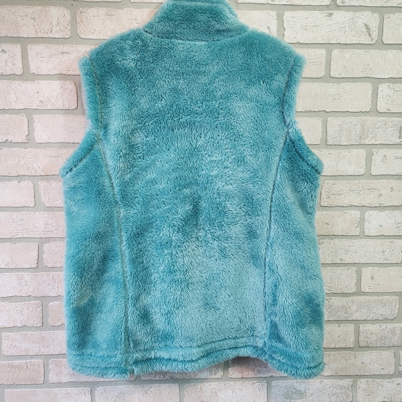 Free Country Womens Teal Soft Cozy Full Zip Vest L - Picture 13 of 13